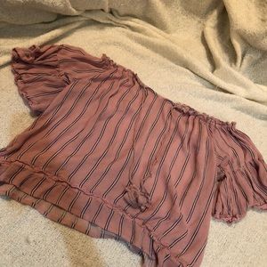 Off the shoulder top